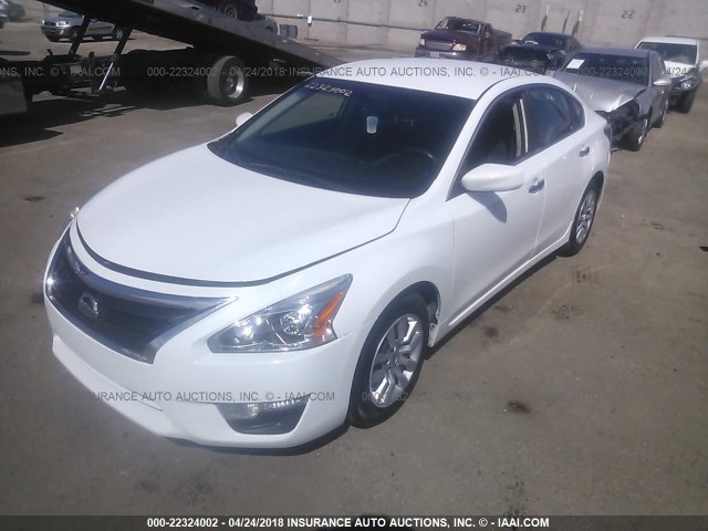 1N4AL3AP7EC162745 - 2014 NISSAN ALTIMA 2.5/S/SV/SL WHITE photo 2