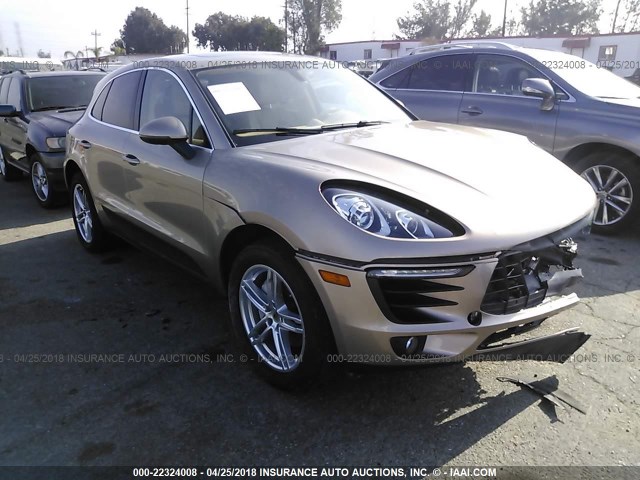 WP1AB2A55FLB62720 - 2015 PORSCHE MACAN S GOLD photo 1