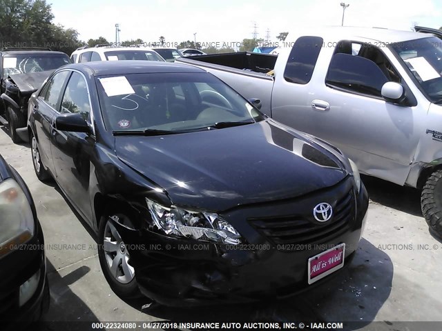 4T1BE46K47U682339 - 2007 TOYOTA CAMRY NEW GENERAT CE/LE/XLE/SE BLACK photo 1