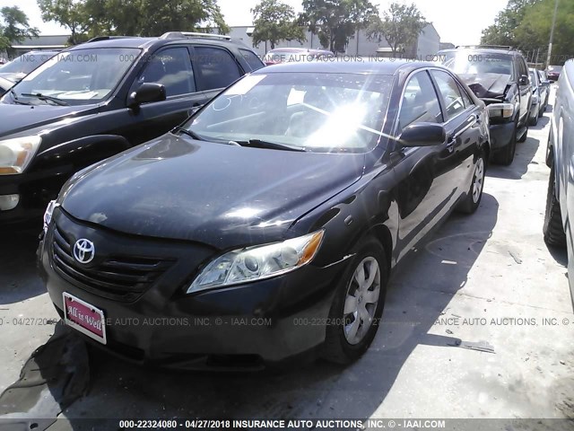 4T1BE46K47U682339 - 2007 TOYOTA CAMRY NEW GENERAT CE/LE/XLE/SE BLACK photo 2