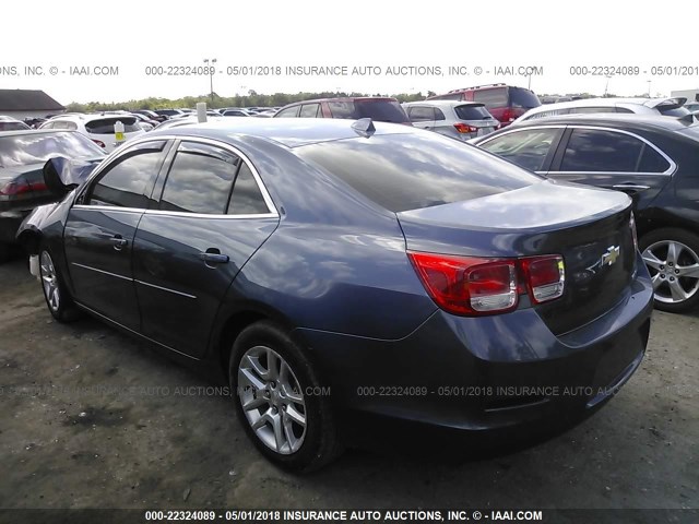 1G11C5SA7DF314710 - 2013 CHEVROLET MALIBU 1LT BLUE photo 3