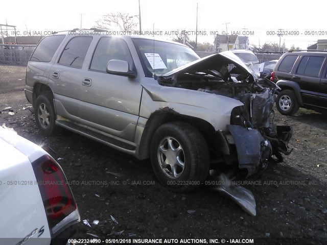 1GKEK63U91J308625 - 2001 GMC DENALI TAN photo 1