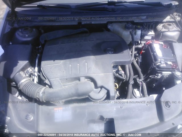 1G1ZB5EB4AF246100 - 2010 CHEVROLET MALIBU LS 灰色 照片 10