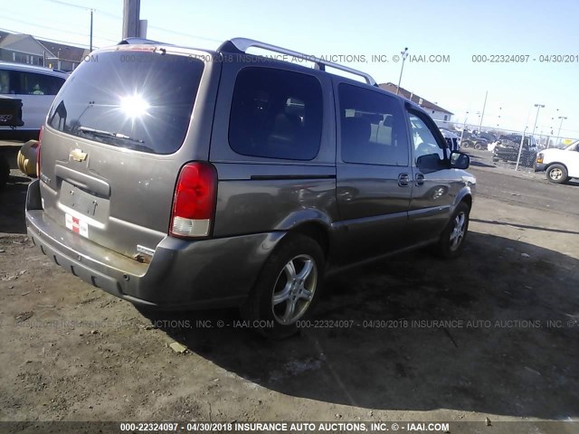 1GNDX33L15D258507 - 2005 CHEVROLET UPLANDER LT TAN photo 4