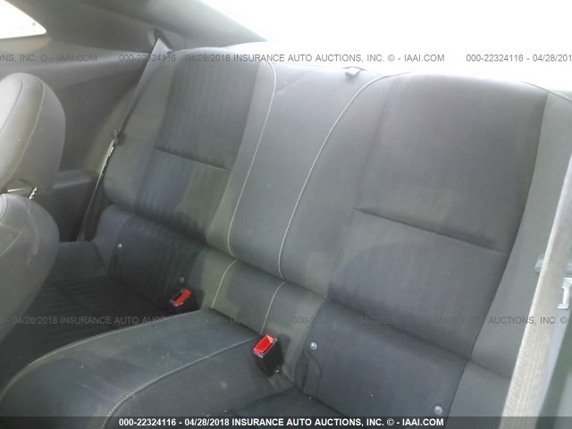 2G1FA1E38E9312556 - 2014 CHEVROLET CAMARO LS GRAY photo 8