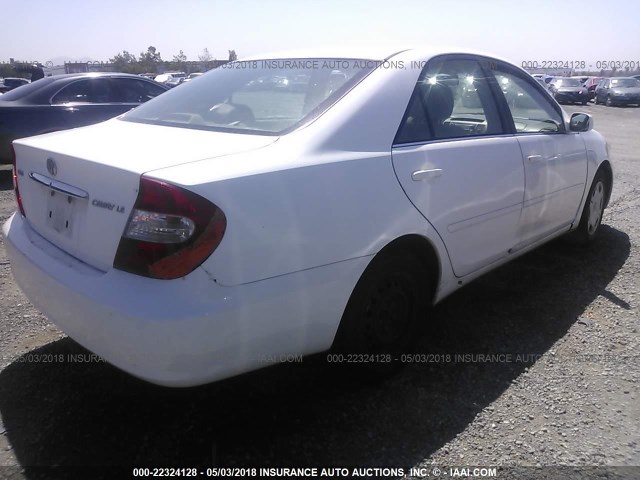 4T1BE32K24U343980 - 2004 TOYOTA CAMRY LE/XLE/SE თეთრი ფოტო 6