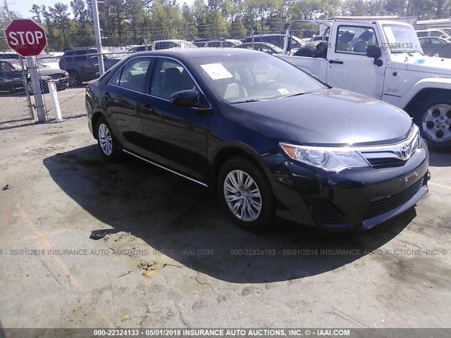 4T1BF1FK1EU853542 - 2014 TOYOTA CAMRY L/SE/LE/XLE 黑色 照片 1