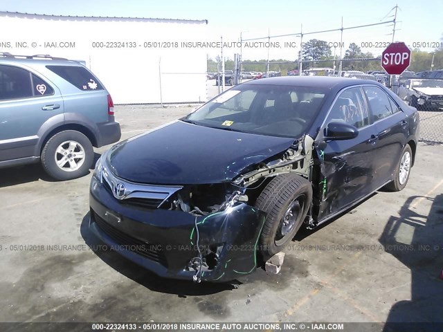 4T1BF1FK1EU853542 - 2014 TOYOTA CAMRY L/SE/LE/XLE 黑色 照片 6