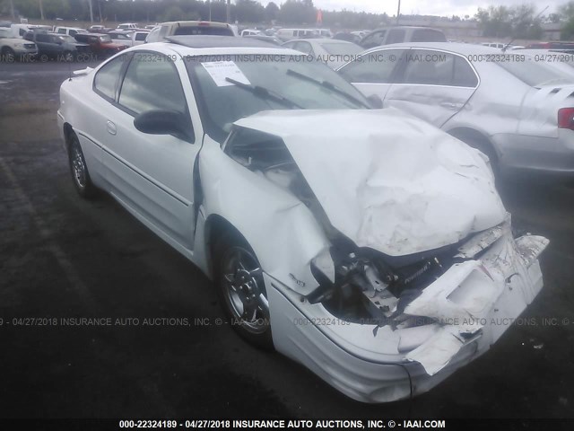 1G2NW12EX4C112607 - 2004 PONTIAC GRAND AM GT WHITE photo 1