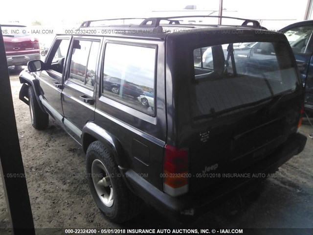 1J4FT68S0XL551610 - 1999 JEEP CHEROKEE SPORT/CLASSIC შავი ფოტო 3