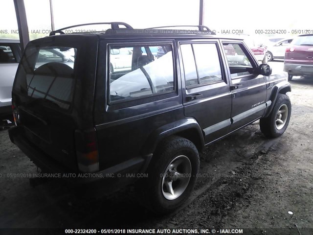 1J4FT68S0XL551610 - 1999 JEEP CHEROKEE SPORT/CLASSIC შავი ფოტო 4