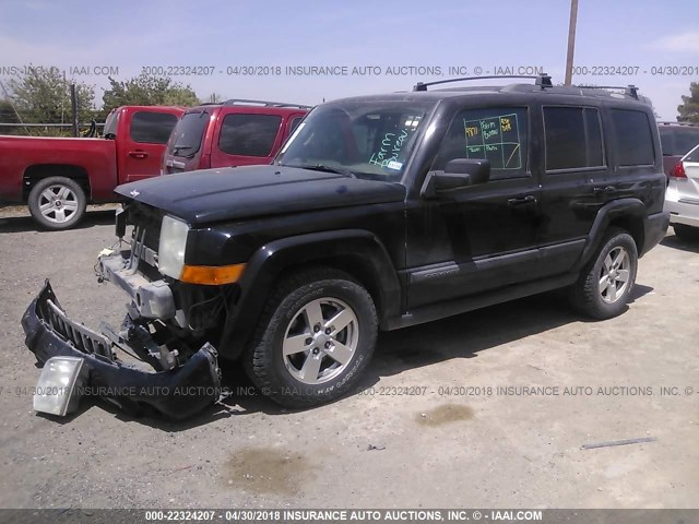 1J8HH48K97C627273 - 2007 JEEP COMMANDER 黑色 照片 2