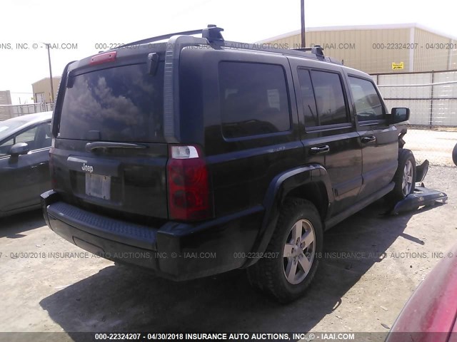 1J8HH48K97C627273 - 2007 JEEP COMMANDER 黑色 照片 4