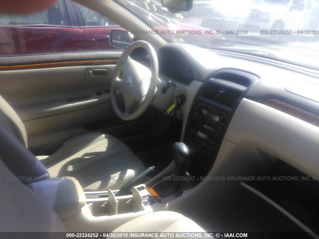 2T1CF22PX3C602447 - 2003 TOYOTA CAMRY SOLARA SE/SLE ოქროსფერი ფოტო 5