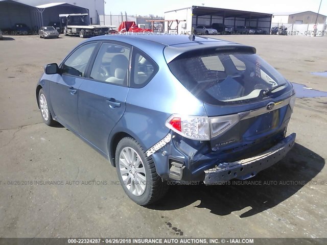 JF1GH61698G802116 - 2008 SUBARU IMPREZA 2.5I BLUE photo 6