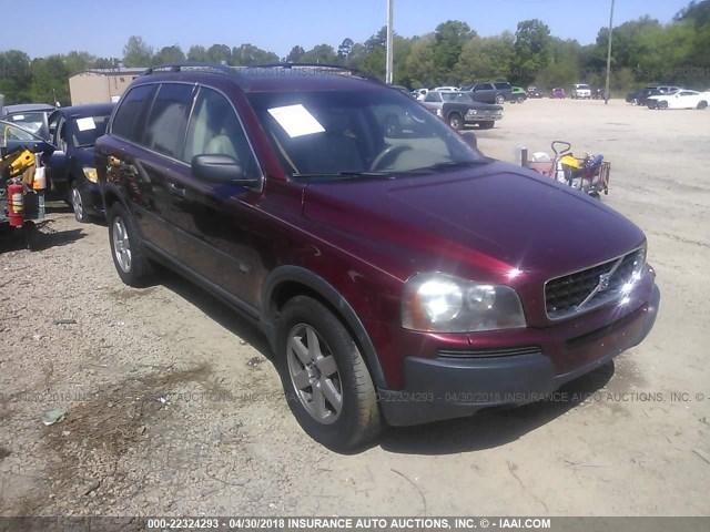 YV4CZ592361281604 - 2006 VOLVO XC90 RED photo 1