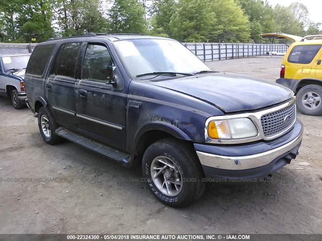 1FMPU16L5YLB02376 - 2000 FORD EXPEDITION XLT 蓝色 照片 1