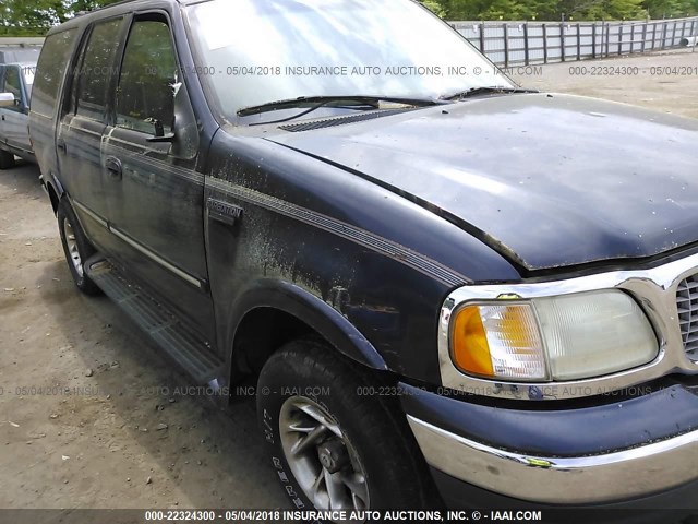 1FMPU16L5YLB02376 - 2000 FORD EXPEDITION XLT 蓝色 照片 6