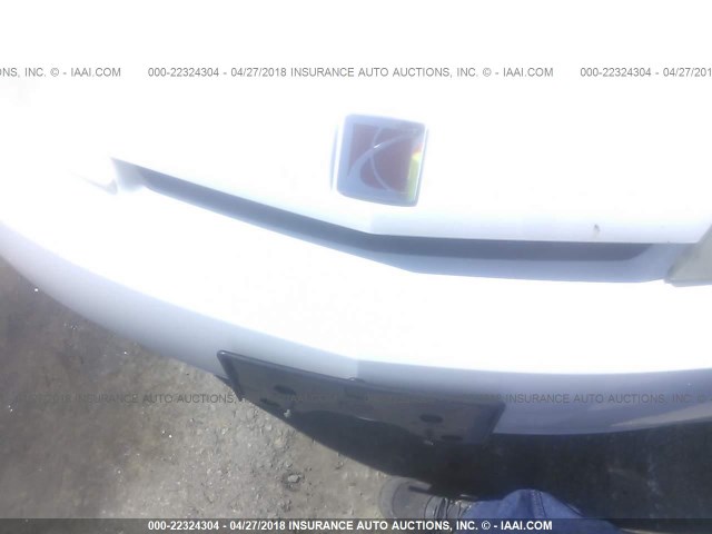 1G8AW12F25Z132023 - 2005 SATURN ION LEVEL 3 WHITE photo 10