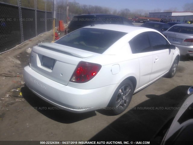 1G8AW12F25Z132023 - 2005 SATURN ION LEVEL 3 WHITE photo 4