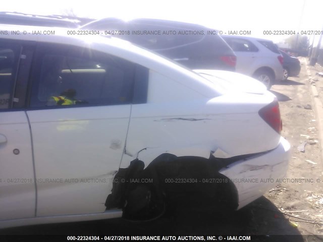 1G8AW12F25Z132023 - 2005 SATURN ION LEVEL 3 WHITE photo 6