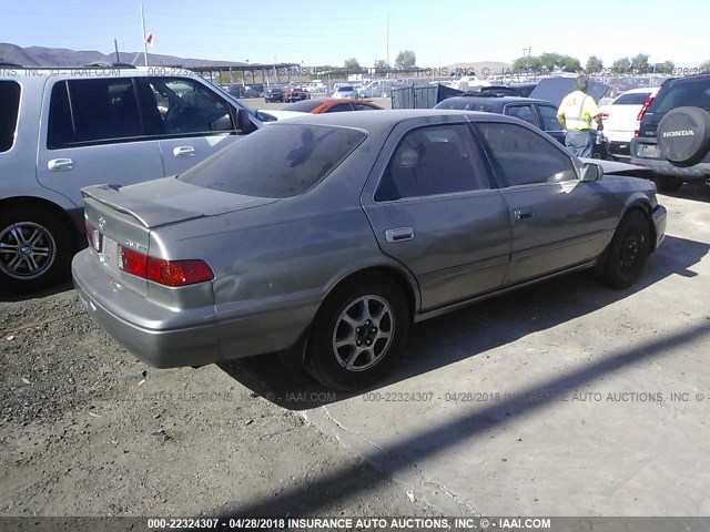 4T1BG22K4YU667202 - 2000 TOYOTA CAMRY CE/LE/XLE 棕色 照片 4