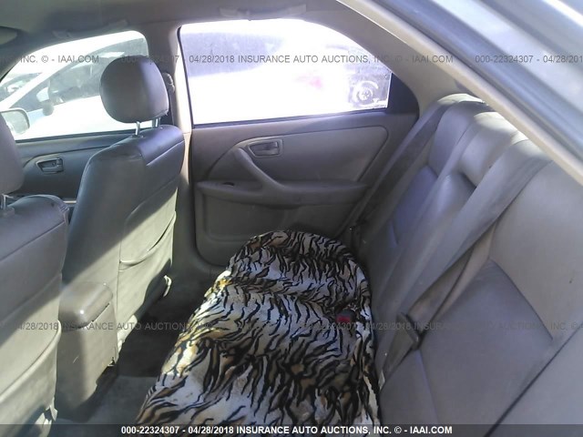 4T1BG22K4YU667202 - 2000 TOYOTA CAMRY CE/LE/XLE 棕色 照片 8