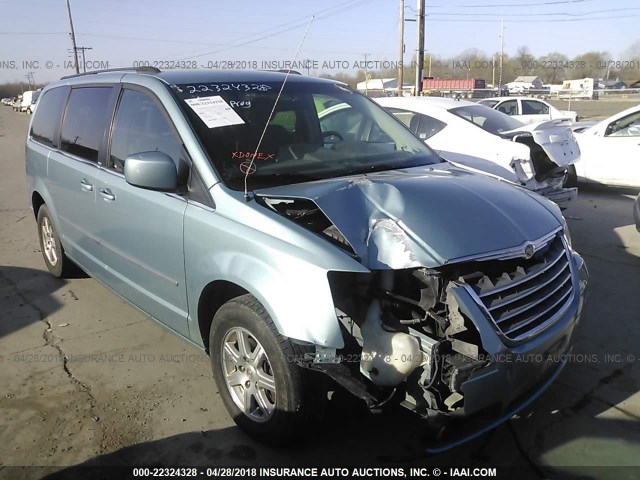 2A8HR54189R678788 - 2009 CHRYSLER TOWN & COUNTRY TOURING BLUE photo 1