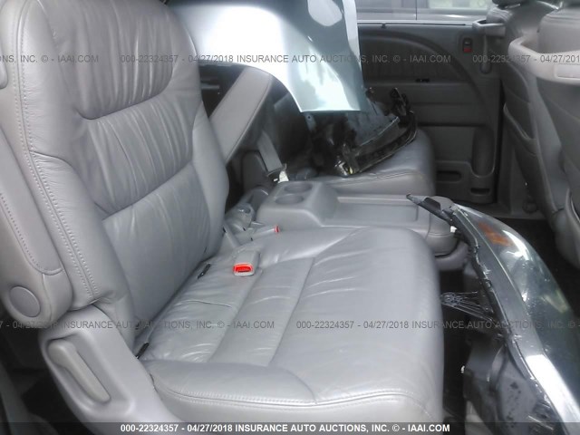 5FNRL386X8B025445 - 2008 HONDA ODYSSEY EXL ნაცრისფერი ფოტო 8