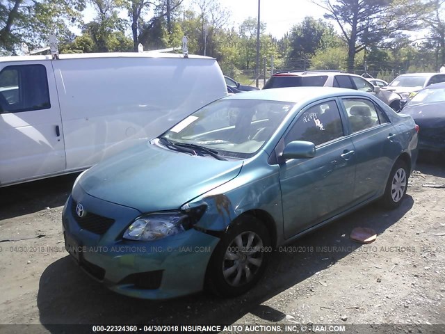 2T1BU4EEXAC242648 - 2010 TOYOTA COROLLA S/LE/XLE 绿色 照片 2
