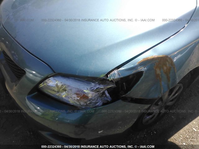 2T1BU4EEXAC242648 - 2010 TOYOTA COROLLA S/LE/XLE 绿色 照片 6