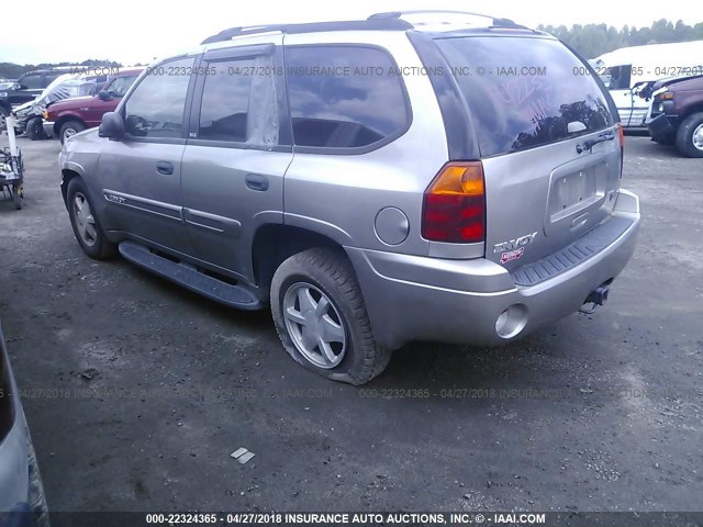 1GKDT13S122142235 - 2002 GMC ENVOY SILVER photo 3