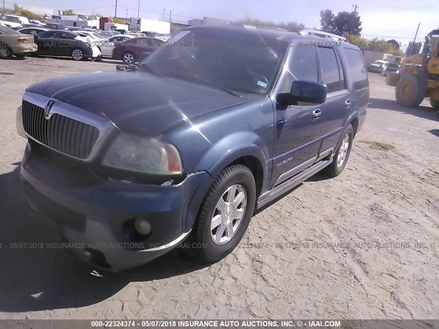 5LMFU28R33LJ02143 - 2003 LINCOLN NAVIGATOR 蓝色 照片 2