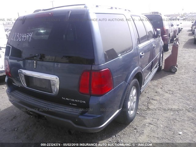 5LMFU28R33LJ02143 - 2003 LINCOLN NAVIGATOR 蓝色 照片 4