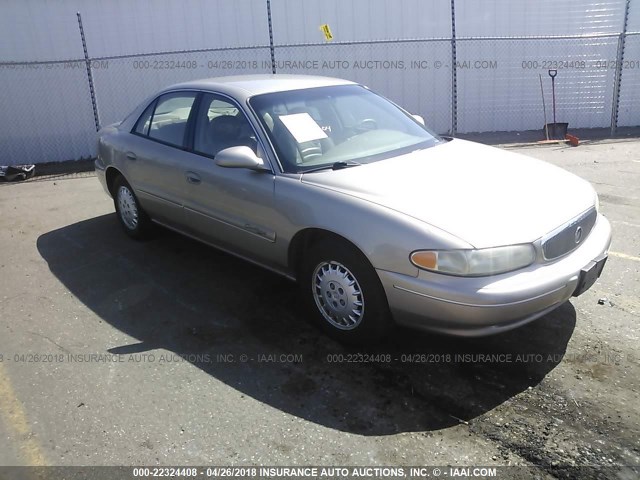 2G4WY55J211227029 - 2001 BUICK CENTURY LIMITED GOLD photo 1