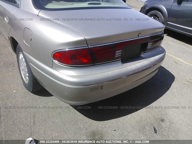2G4WY55J211227029 - 2001 BUICK CENTURY LIMITED GOLD photo 6