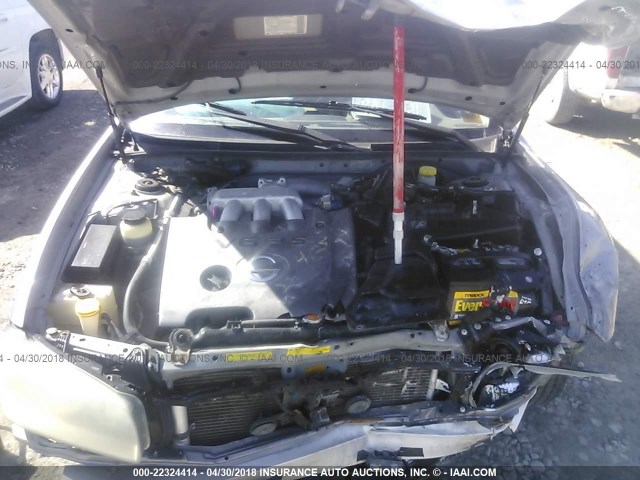 JN1DA31A53T428398 - 2003 NISSAN MAXIMA GLE/SE GRAY photo 10