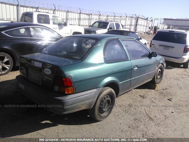 JT2AC52L8V0223273 - 1997 TOYOTA TERCEL CE GREEN photo 4