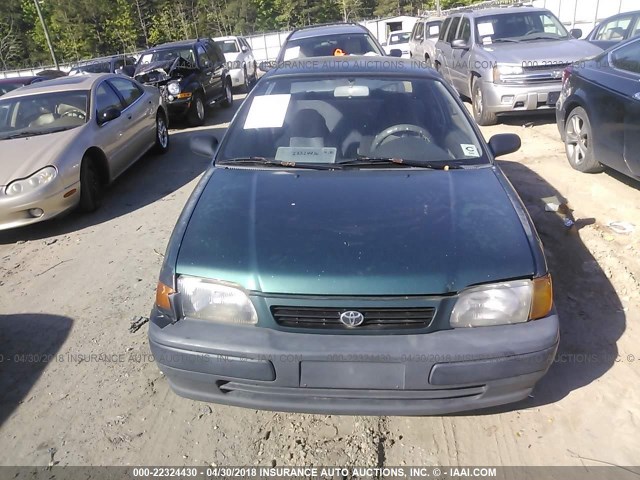 JT2AC52L8V0223273 - 1997 TOYOTA TERCEL CE GREEN photo 6