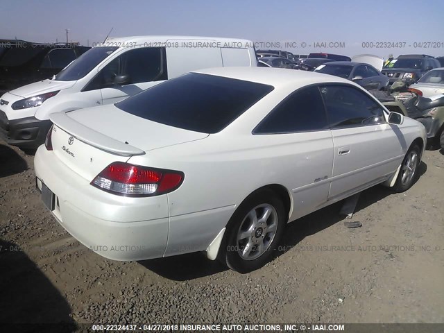 2T1CF22P01C539100 - 2001 TOYOTA CAMRY SOLARA SE/SLE თეთრი ფოტო 4