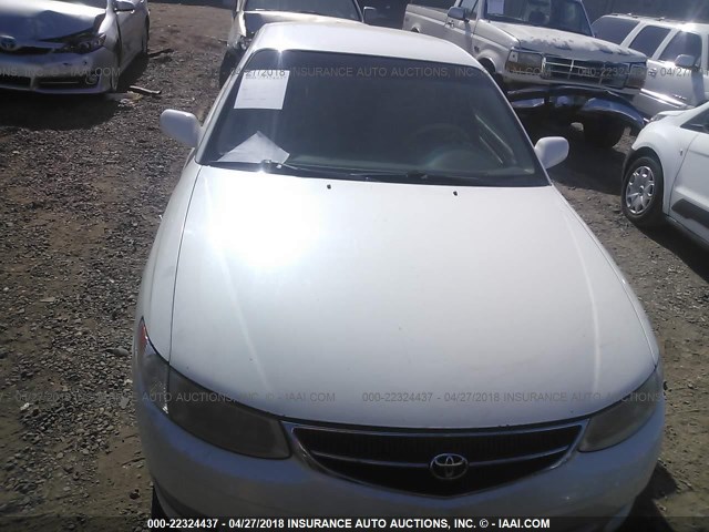 2T1CF22P01C539100 - 2001 TOYOTA CAMRY SOLARA SE/SLE WHITE photo 6