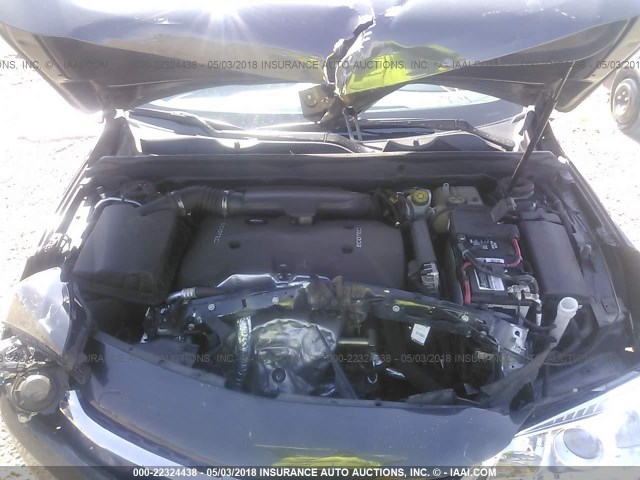 1G11C5SL5EF272699 - 2014 CHEVROLET MALIBU 1LT GRAY photo 10