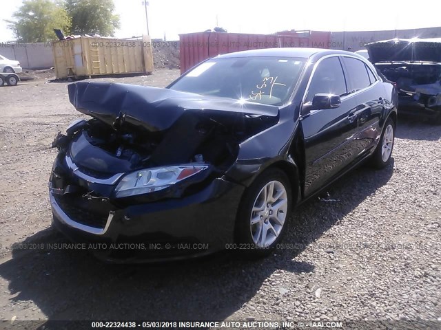 1G11C5SL5EF272699 - 2014 CHEVROLET MALIBU 1LT GRAY photo 2
