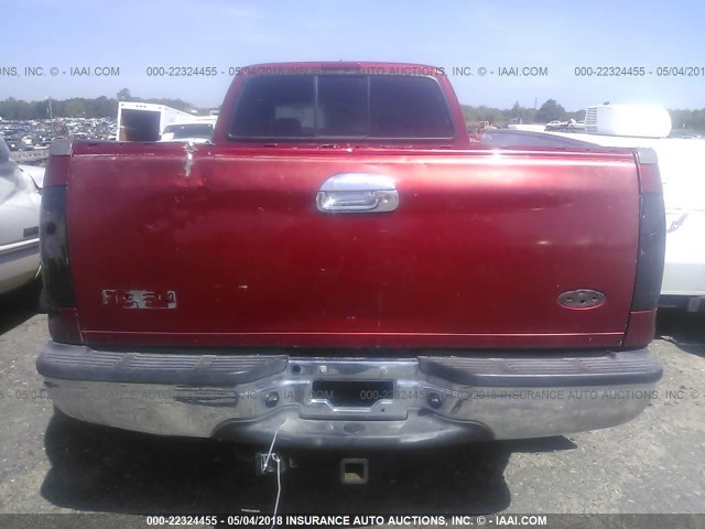 1FTWW32P43EB82457 - 2003 FORD F350 SUPER DUTY BURGUNDY photo 8