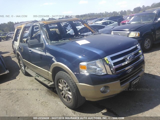 1FMJU1H52CEF01473 - 2012 FORD EXPEDITION XLT/KING RANCH BLUE photo 1