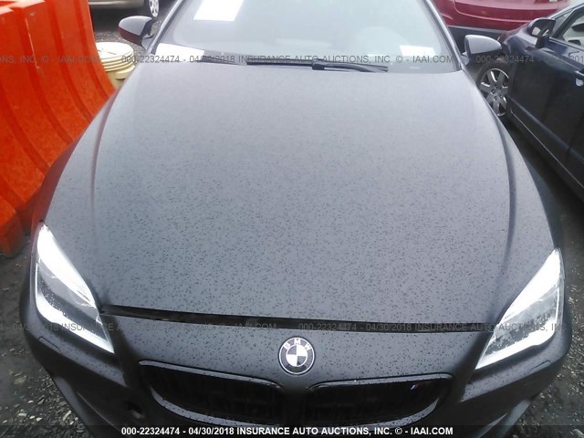WBS6E9C5XGG437103 - 2016 BMW M6 GRAN COUPE BLACK photo 6