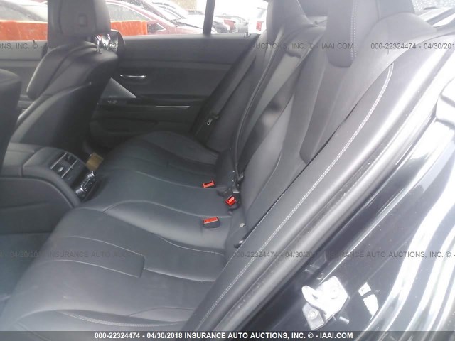 WBS6E9C5XGG437103 - 2016 BMW M6 GRAN COUPE BLACK photo 8