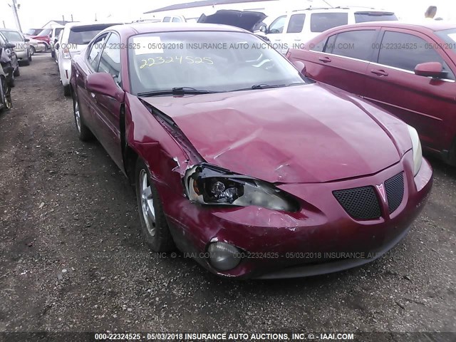 2G2WS522541269495 - 2004 PONTIAC GRAND PRIX GT2 MAROON photo 1