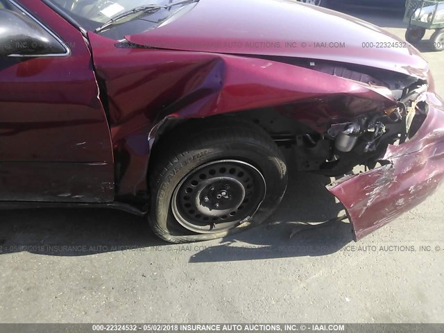 1G2NE52E35M209637 - 2005 PONTIAC GRAND AM SE MAROON photo 6