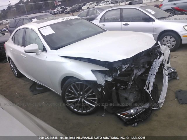 JTHBA1D21H5039541 - 2017 LEXUS IS 200T WHITE photo 1